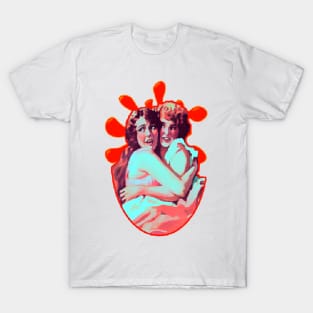 Two terrified women T-Shirt